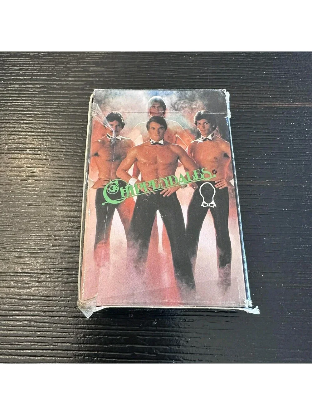 Vintage 1982 Chippendales Playing Cards Complete Deck Original Box w/ Pass Joker